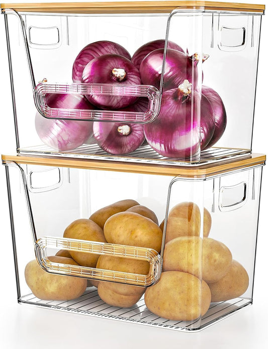 Delamu 2 Set Pantry kitchen organizer