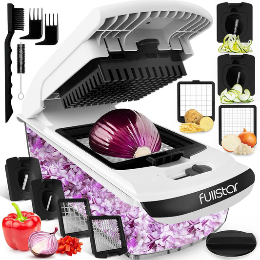 Fullstar Stainless Steel Vegetable Chopper - The Ultimate Kitchen Tool 🥕🔪